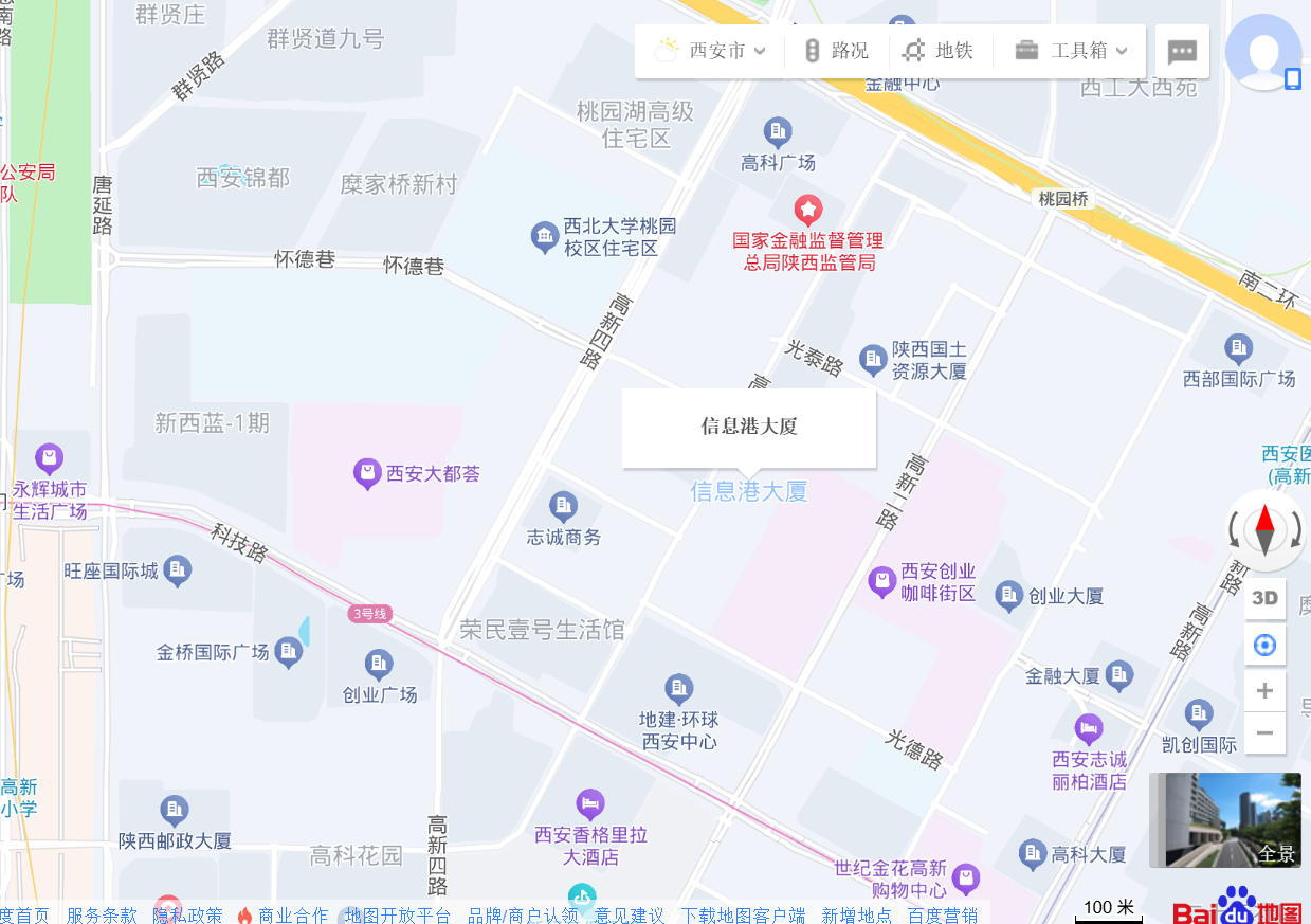 公司位置地图